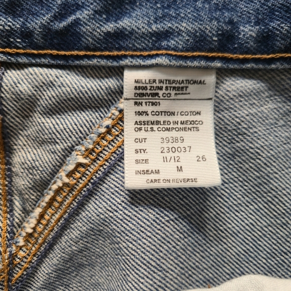 Vintage Rocky Mountain Rockies Bare Back Jeans - Picture 5 of 6